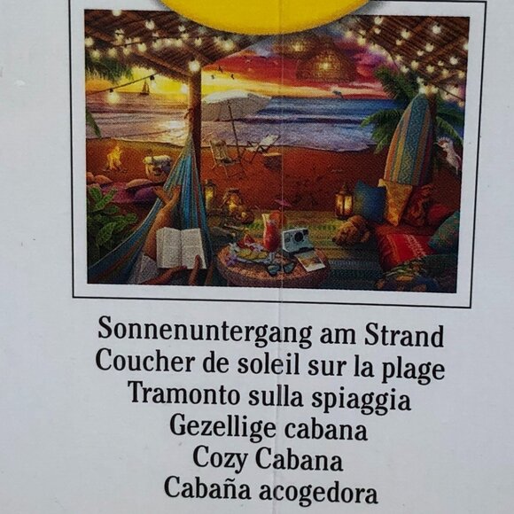 New sealed Ravensburger 500 pcs Large Format Puzzle-Cozy Cabana - Picture 11 of 13